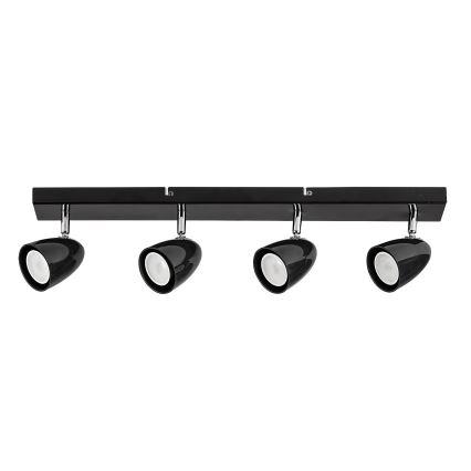 Rabalux - Spotlight 4xGU10/5W/230V black