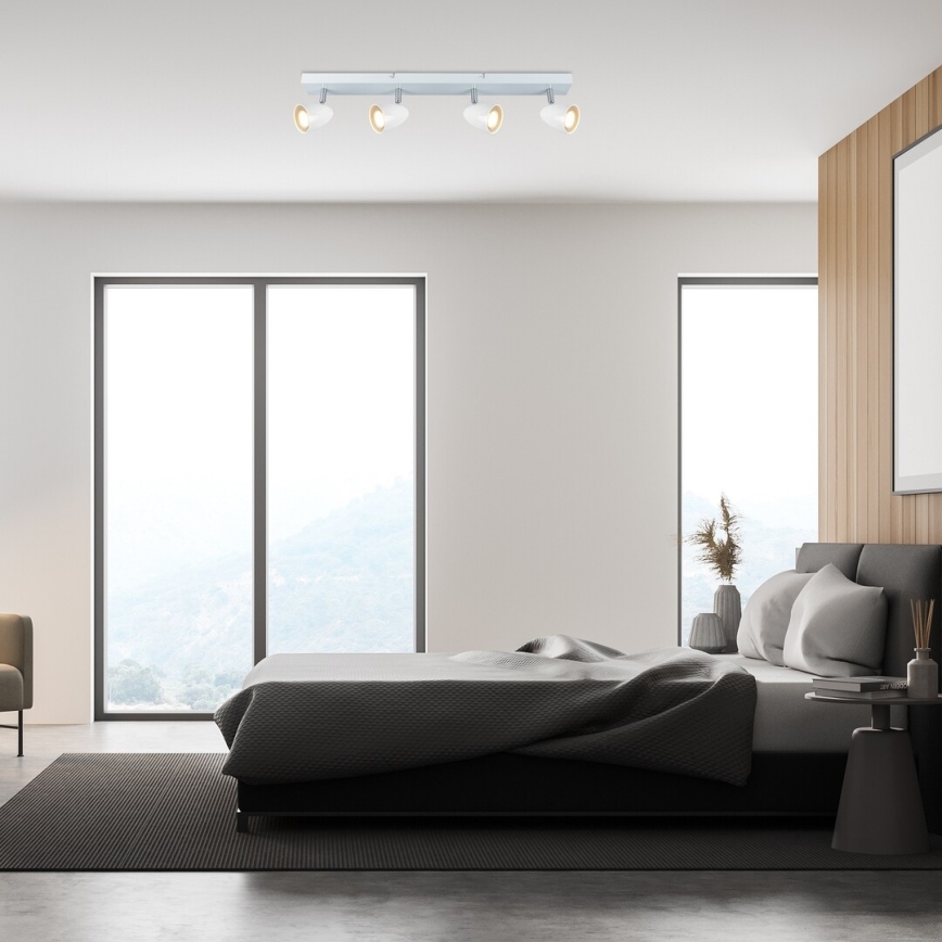 Rabalux - Spotlight 4xGU10/5W/230V white
