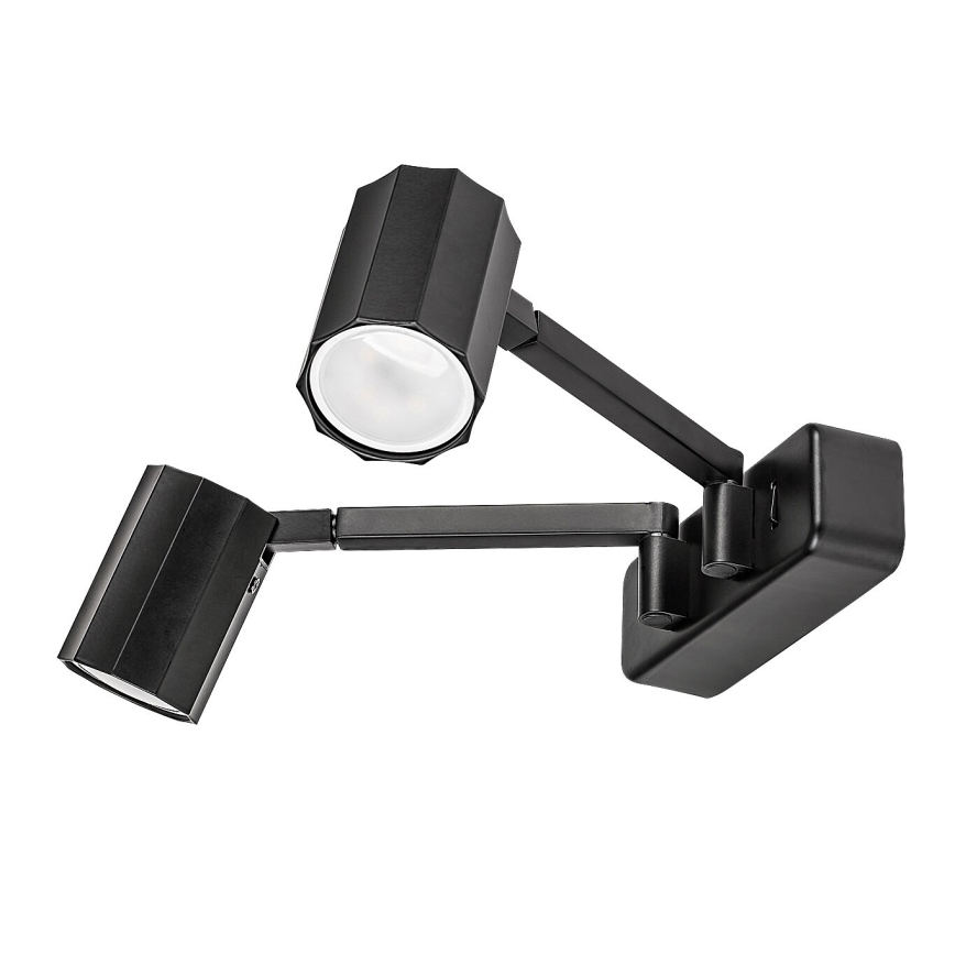 Rabalux - Wall spotlight 2xGU10/5W/230V