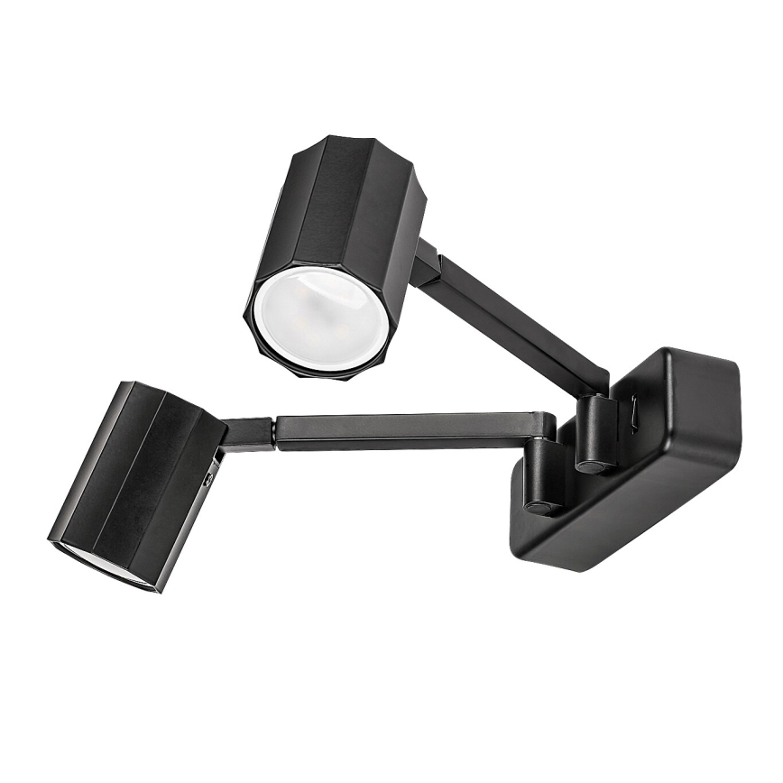 Rabalux - Wall spotlight 2xGU10/5W/230V