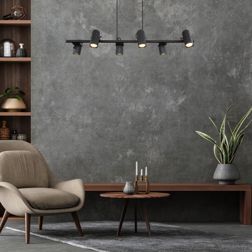 Rabalux - Chandelier on a string 6xGU10/25W/230V
