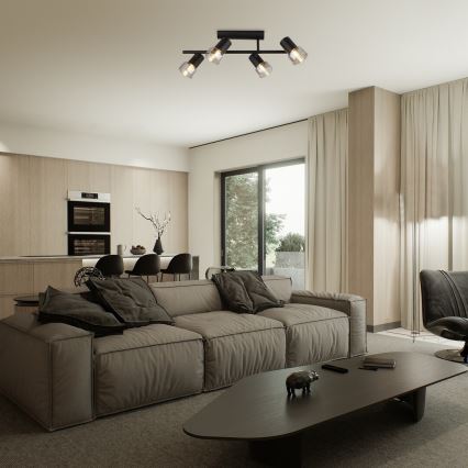 Rabalux - Surface-mounted chandelier 4xE14/15W/230V