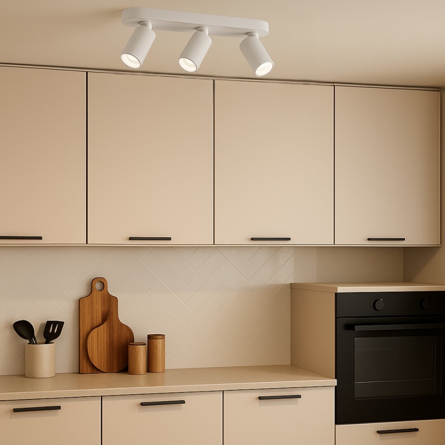 Rabalux - 3x GU10 Spotlight 7W/230V White