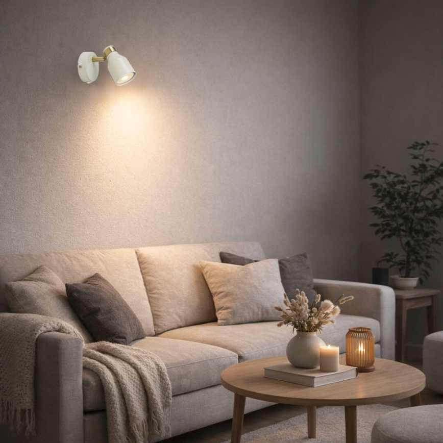 Rabalux - Wall-mounted spotlight 1xGU10/15W/230V