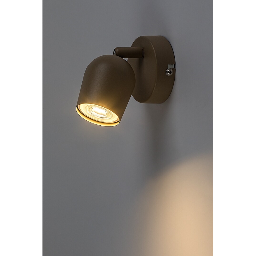 Rabalux - Wall-mounted spotlight 1xGU10/15W/230V beige
