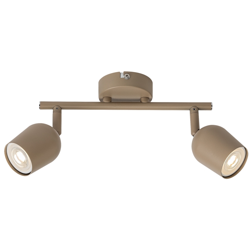 Rabalux - Beige Spotlight 2xGU10/15W/230V
