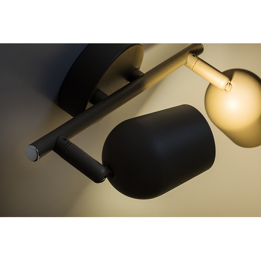 Rabalux - Beige Spotlight 2xGU10/15W/230V