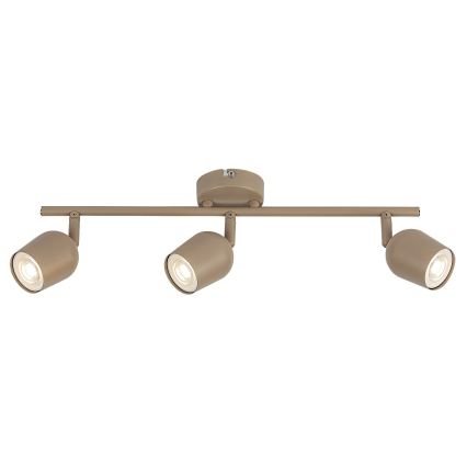 Rabalux - 3-Light GU10 Spotlight, 15W per Lamp, 230V, Beige