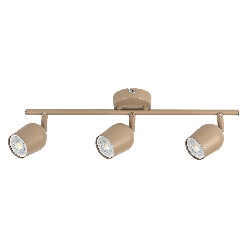 Rabalux - 3-Light GU10 Spotlight, 15W per Lamp, 230V, Beige