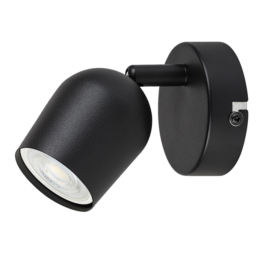 Rabalux - Wall-mounted Spotlight 1x GU10/15W/230V, Black