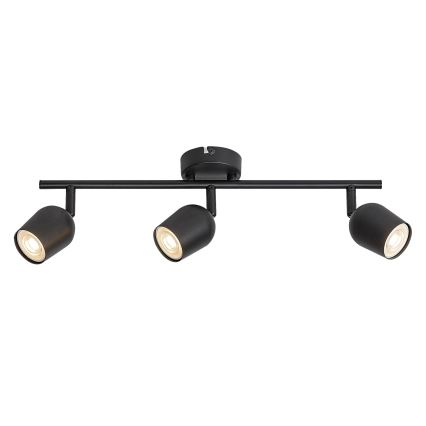 Rabalux - 3-Light GU10 Spotlight, 15W/230V, Black