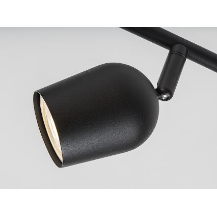 Rabalux - 3-Light GU10 Spotlight, 15W/230V, Black