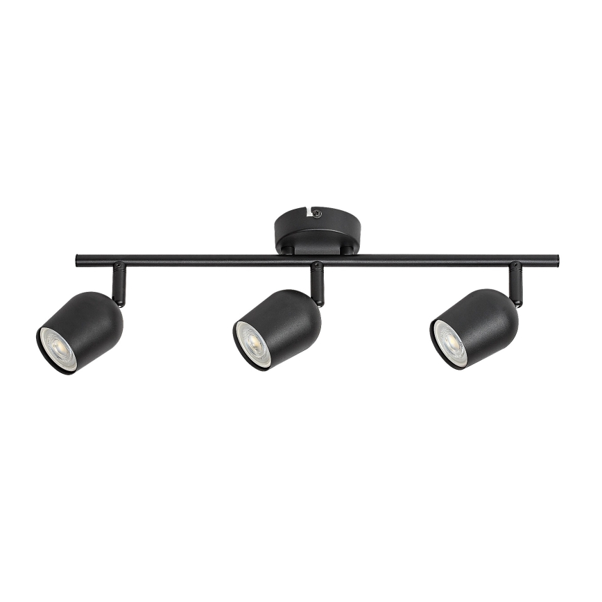 Rabalux - 3-Light GU10 Spotlight, 15W/230V, Black