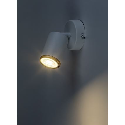 Rabalux - Wall-mounted spotlight 1xGU10/15W/230V white