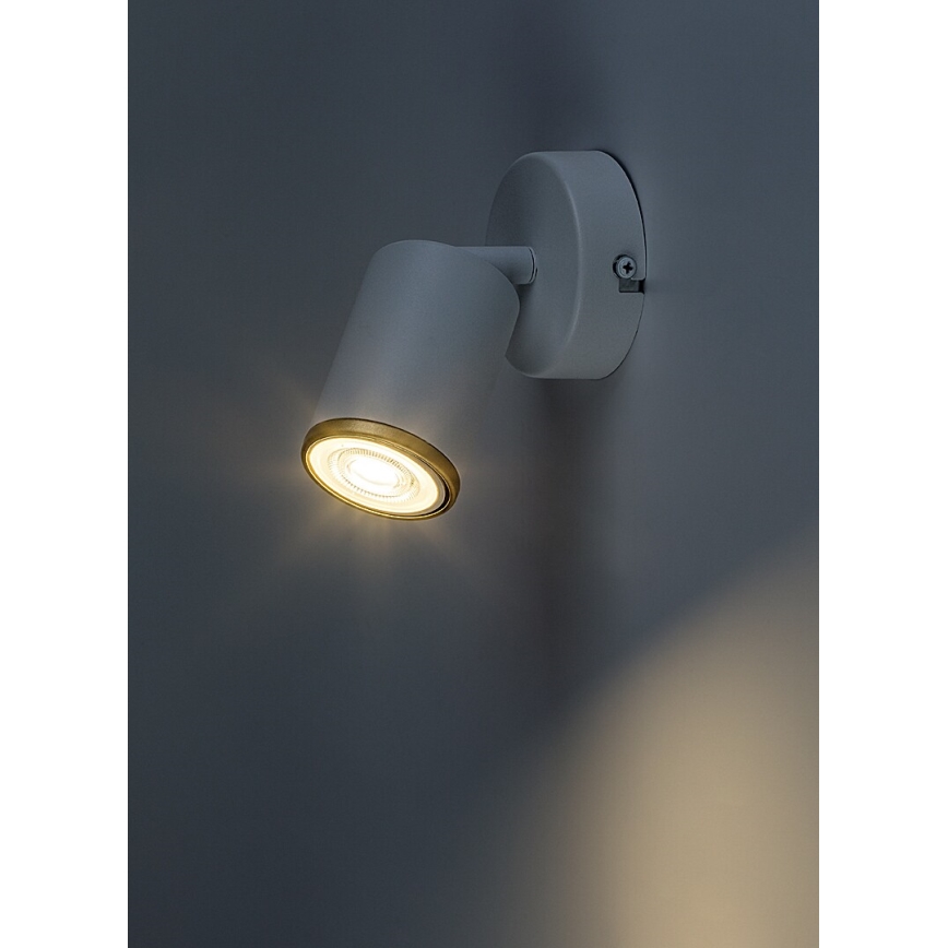 Rabalux - Wall-mounted spotlight 1xGU10/15W/230V white