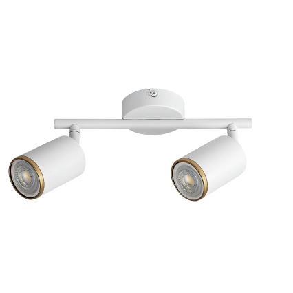 Rabalux - 2x GU10 Spotlight, 15W, 230V, White