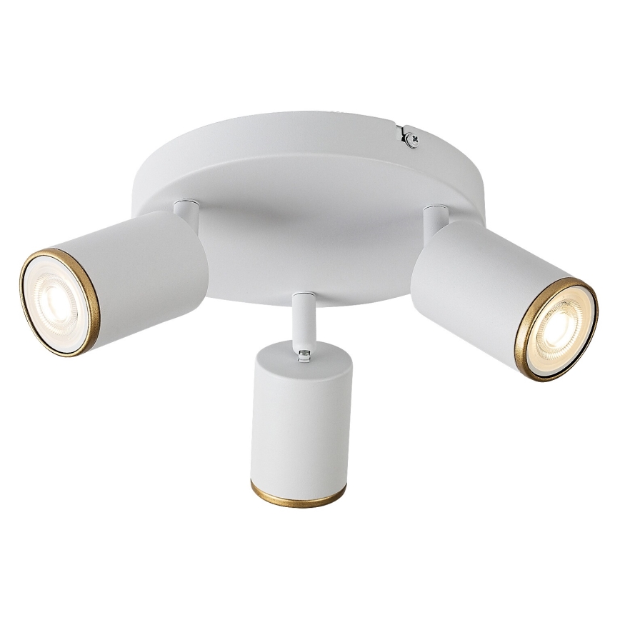 Rabalux - Spotlight 3xGU10/15W/230V White