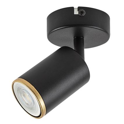 Rabalux - Wall-mounted directional spotlight 1x GU10/15W/230V, Black
