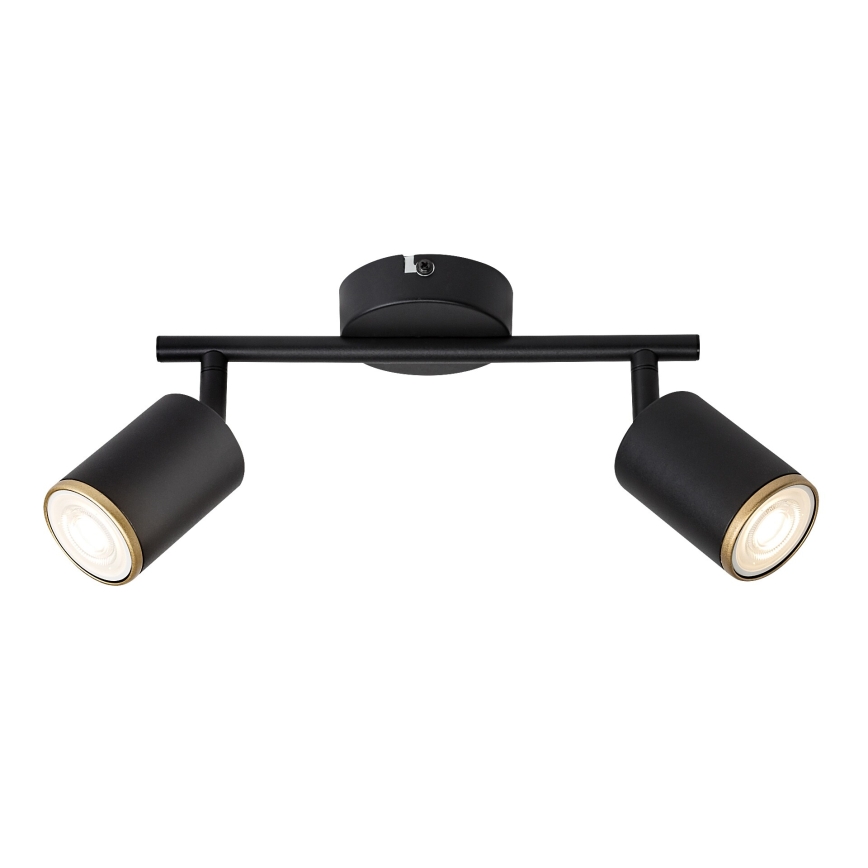 Rabalux - 2xGU10/15W/230V Spotlight, Black