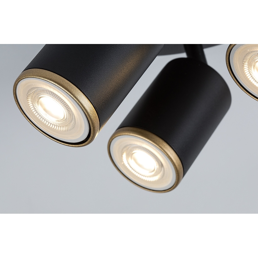 Rabalux - 3x GU10 Spotlight, 15W/230V, Black