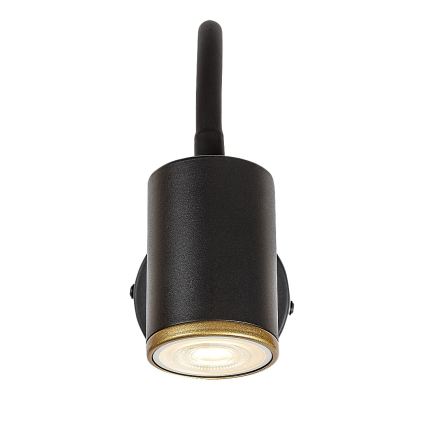 Rabalux - Wall-mounted spotlight 1xGU10/15W/230V black