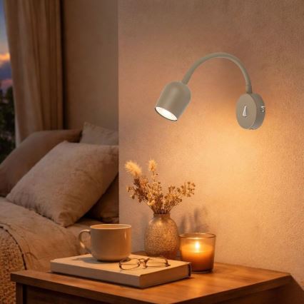 Rabalux - Wall-mounted spotlight 1xGU10/15W/230V beige