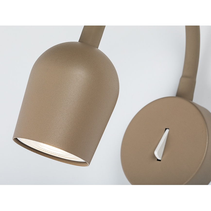 Rabalux - Wall-mounted spotlight 1xGU10/15W/230V beige