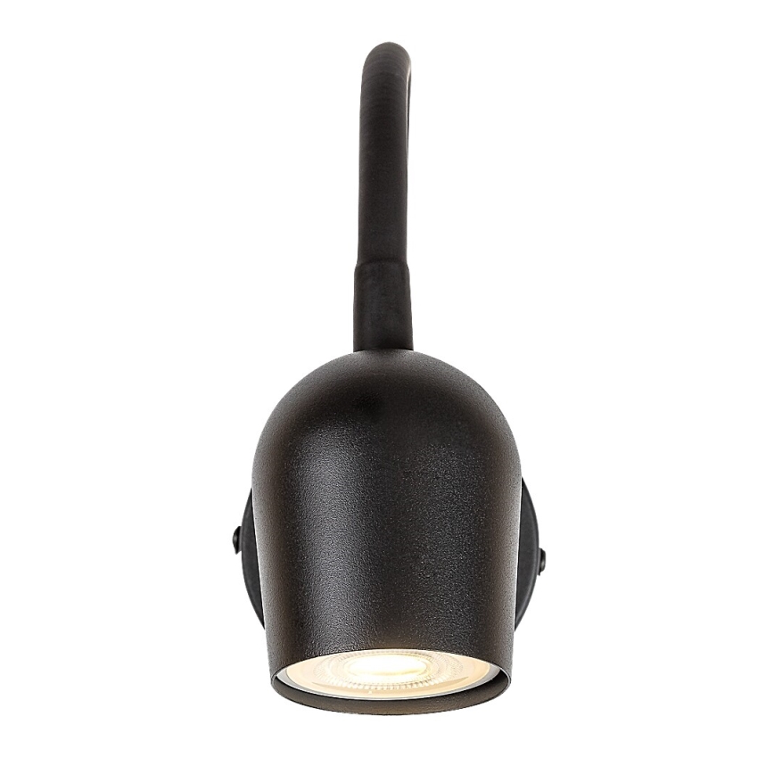 Rabalux - Black wall-mounted spotlight 1x GU10/15W/230V