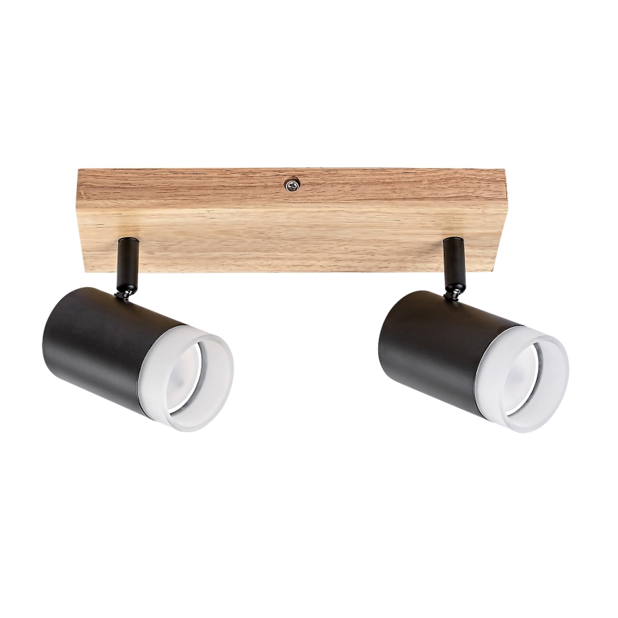 Rabalux - Ceiling spotlight 2xGU10/5W/230V oak