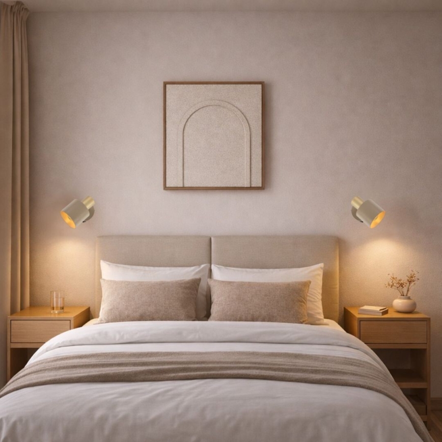 Rabalux - Wall-mounted spotlight 1xE14/10W/230V beige
