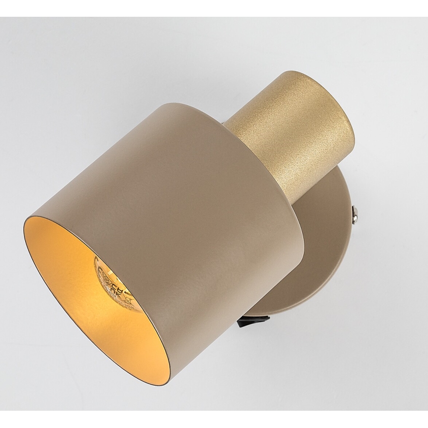 Rabalux - Wall-mounted spotlight 1xE14/10W/230V beige