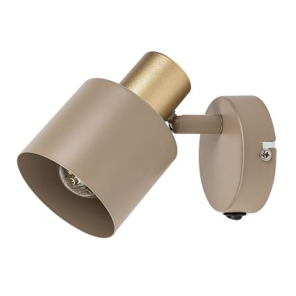 Rabalux - Wall-mounted spotlight 1xE14/10W/230V beige