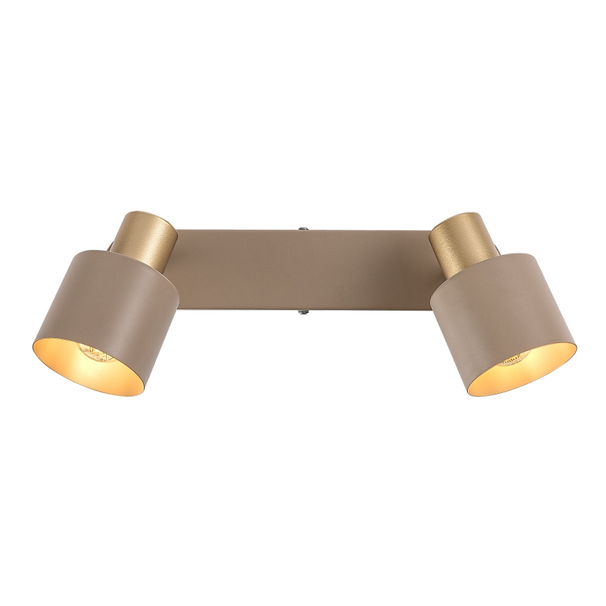 Rabalux - Spotlight 2xE14/10W/230V beige