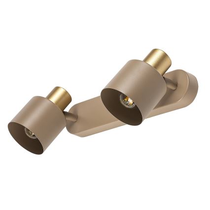 Rabalux - Spotlight 2xE14/10W/230V beige