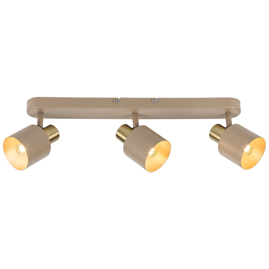 Rabalux - 3xE14/10W/230V Spotlight, Beige