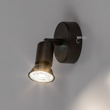 Rabalux - Spotlight 1xGU10/25W/230V black