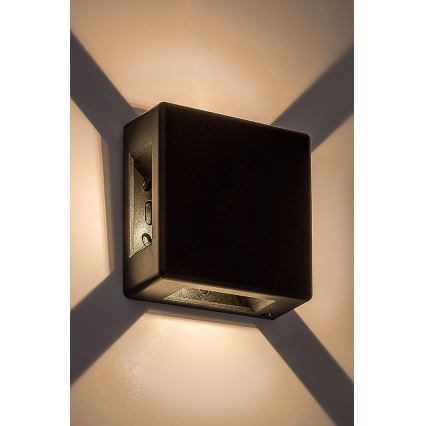 Rabalux - LED Outdoor wall light LED/6W/230V IP54 black