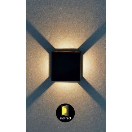 Rabalux - LED Outdoor wall light LED/6W/230V IP54 black
