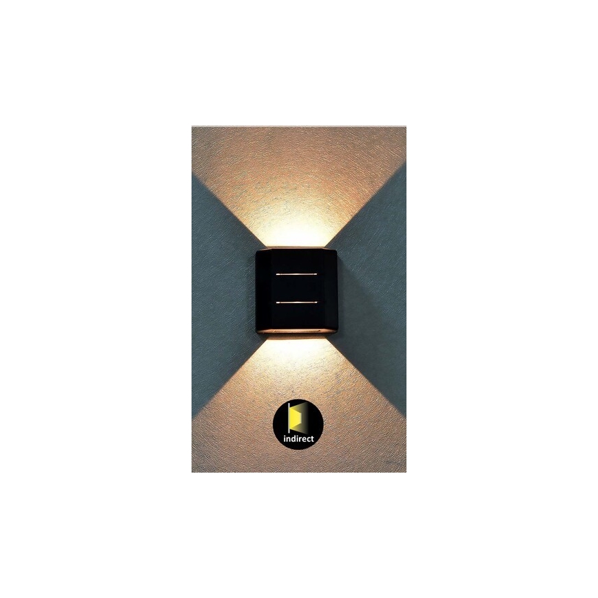 Rabalux - LED Outdoor wall light LED/6W/230V IP54 black