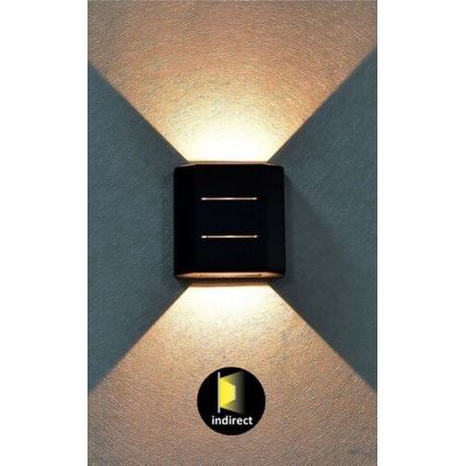 Rabalux - LED Outdoor wall light LED/6W/230V IP54 black