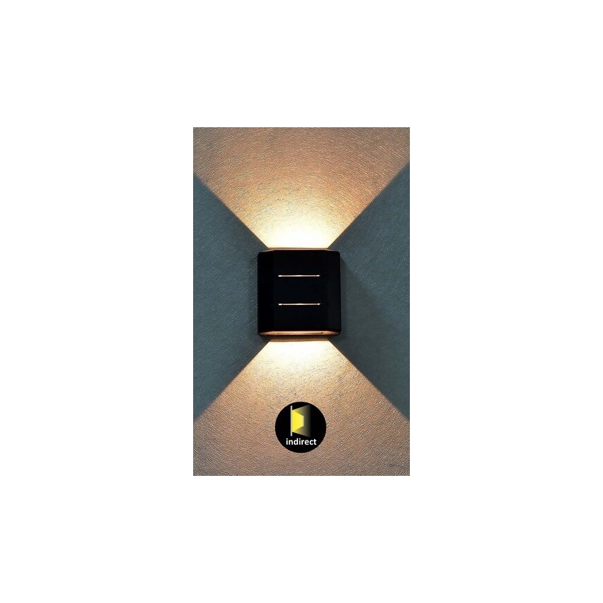 Rabalux - LED Outdoor wall light LED/6W/230V IP54 black