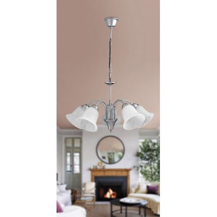 Rabalux - Chandelier on a chain 5xE14/40W/230V