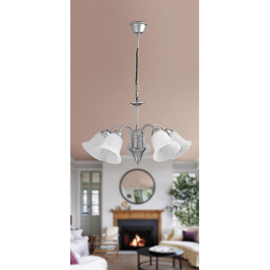 Rabalux - Chandelier on a chain 5xE14/40W/230V