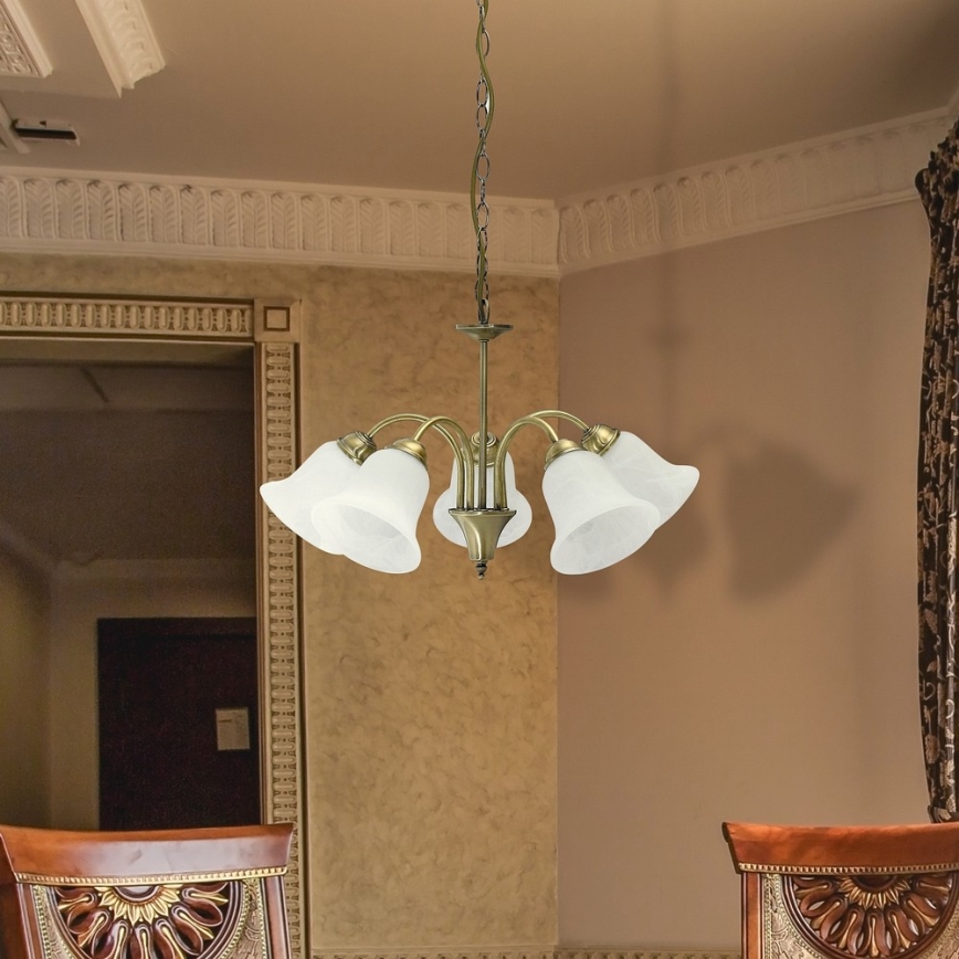 Rabalux - Chandelier on a chain 5xE14/40W/230V