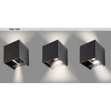 Rabalux - Outdoor wall light 1xG9/42W/230V IP54 black