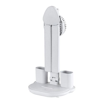 Rabalux - Dimmable LED Desk Lamp with Fan and LED Display, 7W/5V, 3000/4000/6500K