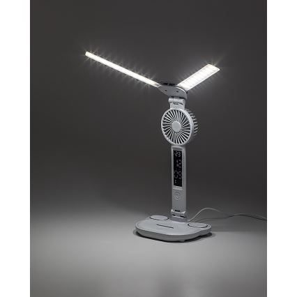 Rabalux - Dimmable LED Desk Lamp with Fan LED/7W/5V 3000/4000/6500K