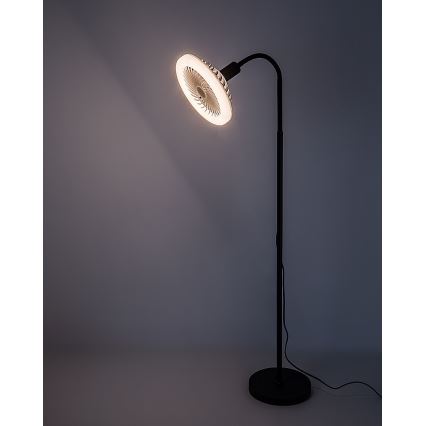 Rabalux - LED Dimmable Floor Lamp with Fan 1xE27/16W/230V 3000-6500K