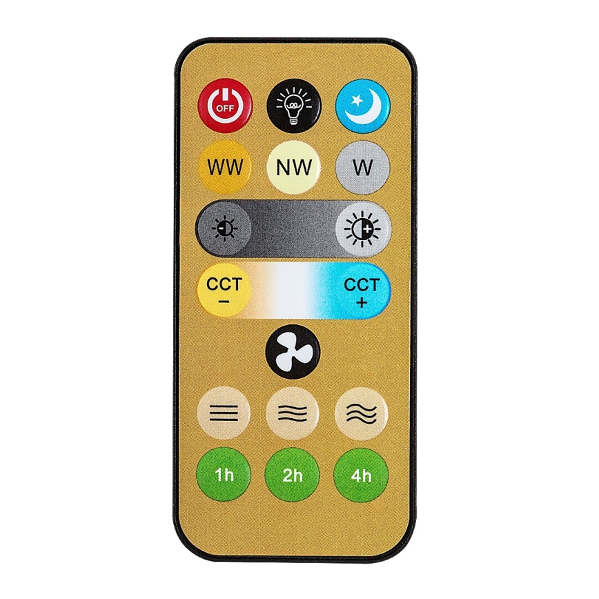 Rabalux - LED Dimmable Floor Lamp with Fan 1xE27/16W/230V 3000-6500K