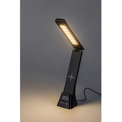 Rabalux - Dimmable Touch-Control LED Desk Lamp, 6W/5V, 3000/4000/6500K